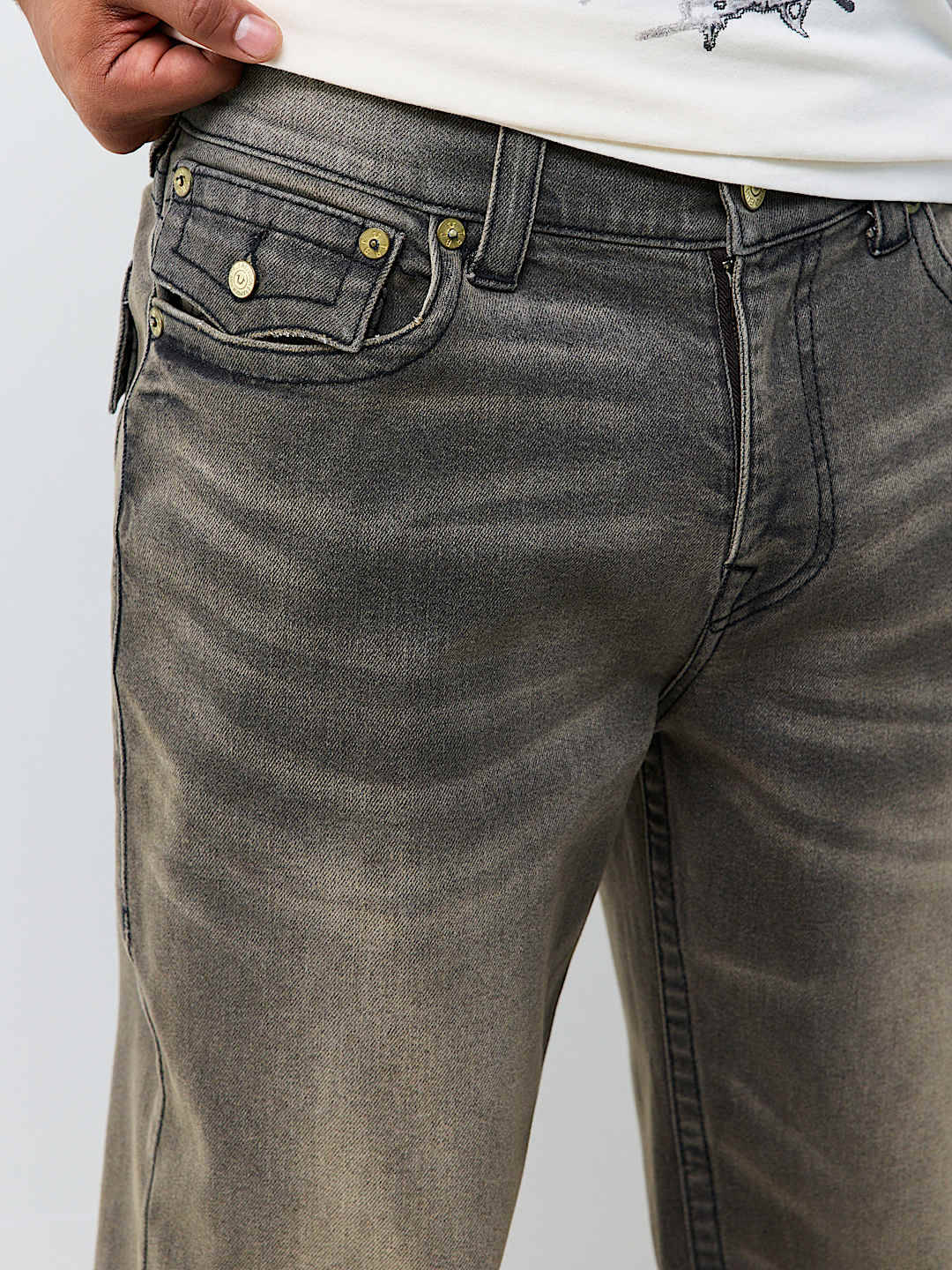 BOBBY BAGGY FLAP JEAN 32"