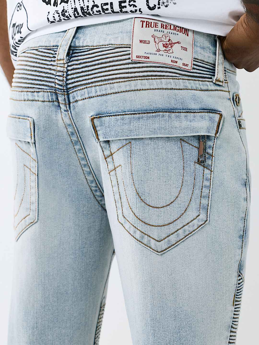 ROCCO MOTO SKINNY JEAN 32", image 2