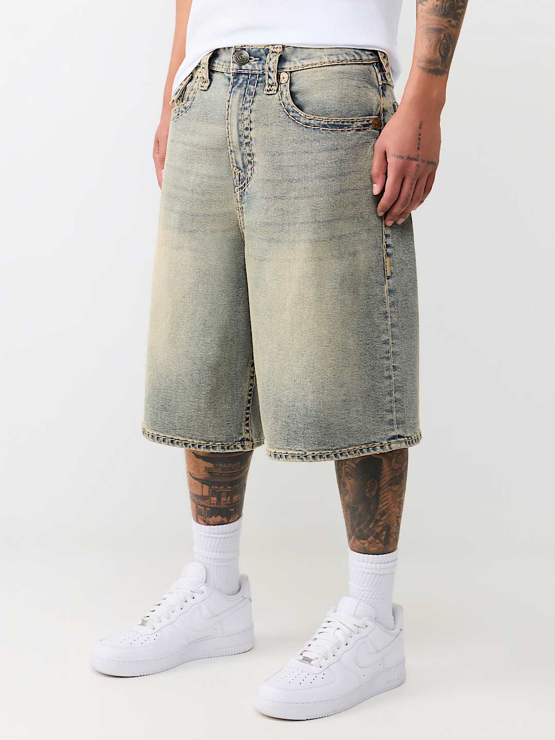 MIKEY SUPER T FLAP BAGGY AF SHORT
