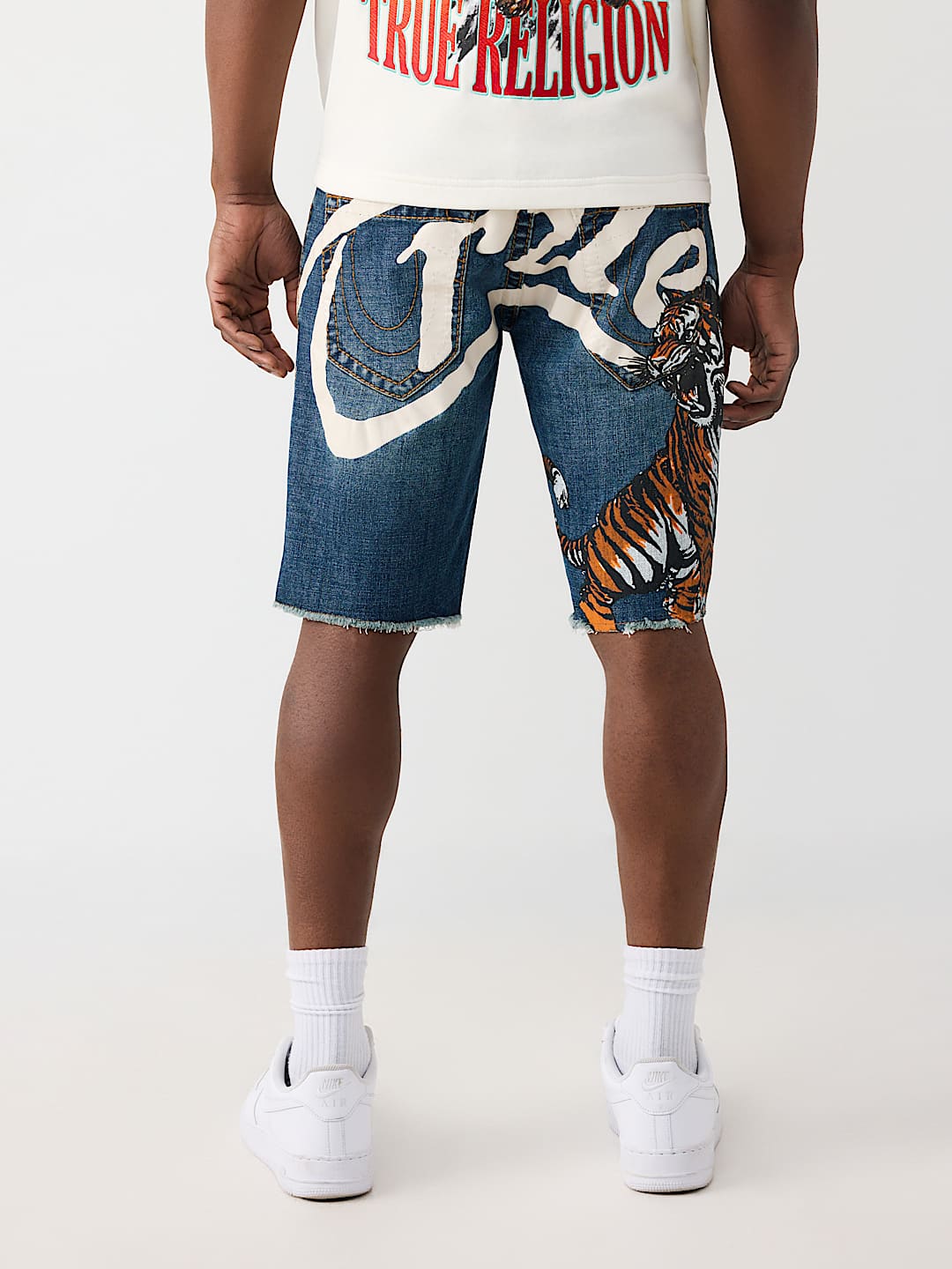 SHORTS RICKY BIG T CON DOBLADILLO DESHILACHADO, image 5