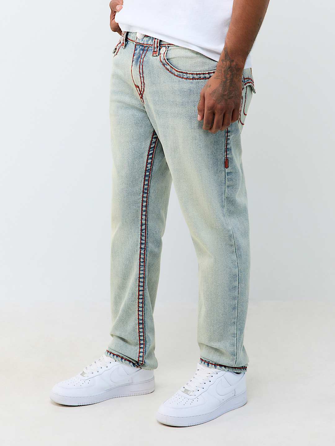 ROCCO SUPER T FLAP SKINNY JEAN 32"
