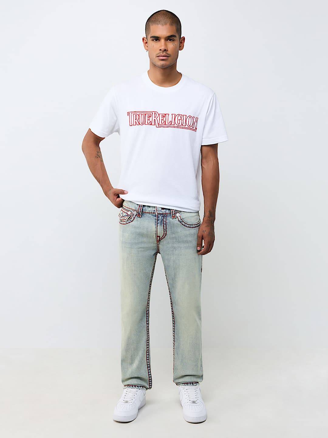ROCCO SUPER T FLAP SKINNY JEAN 32"