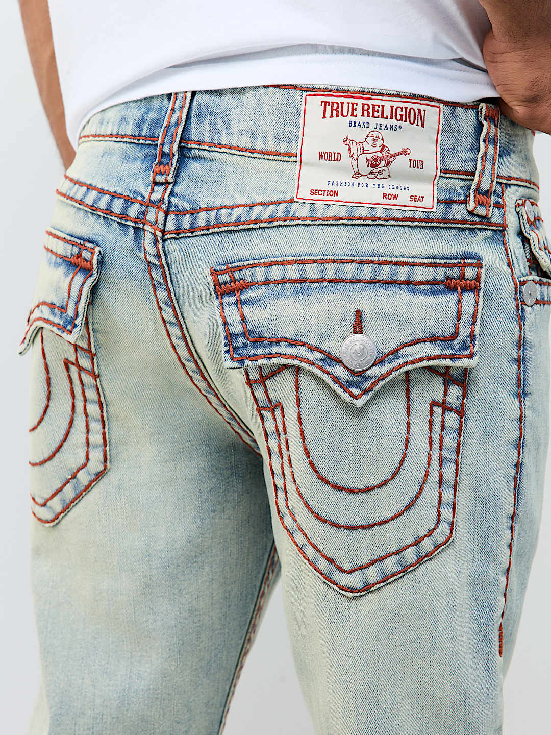 ROCCO SUPER T FLAP SKINNY JEAN 32"