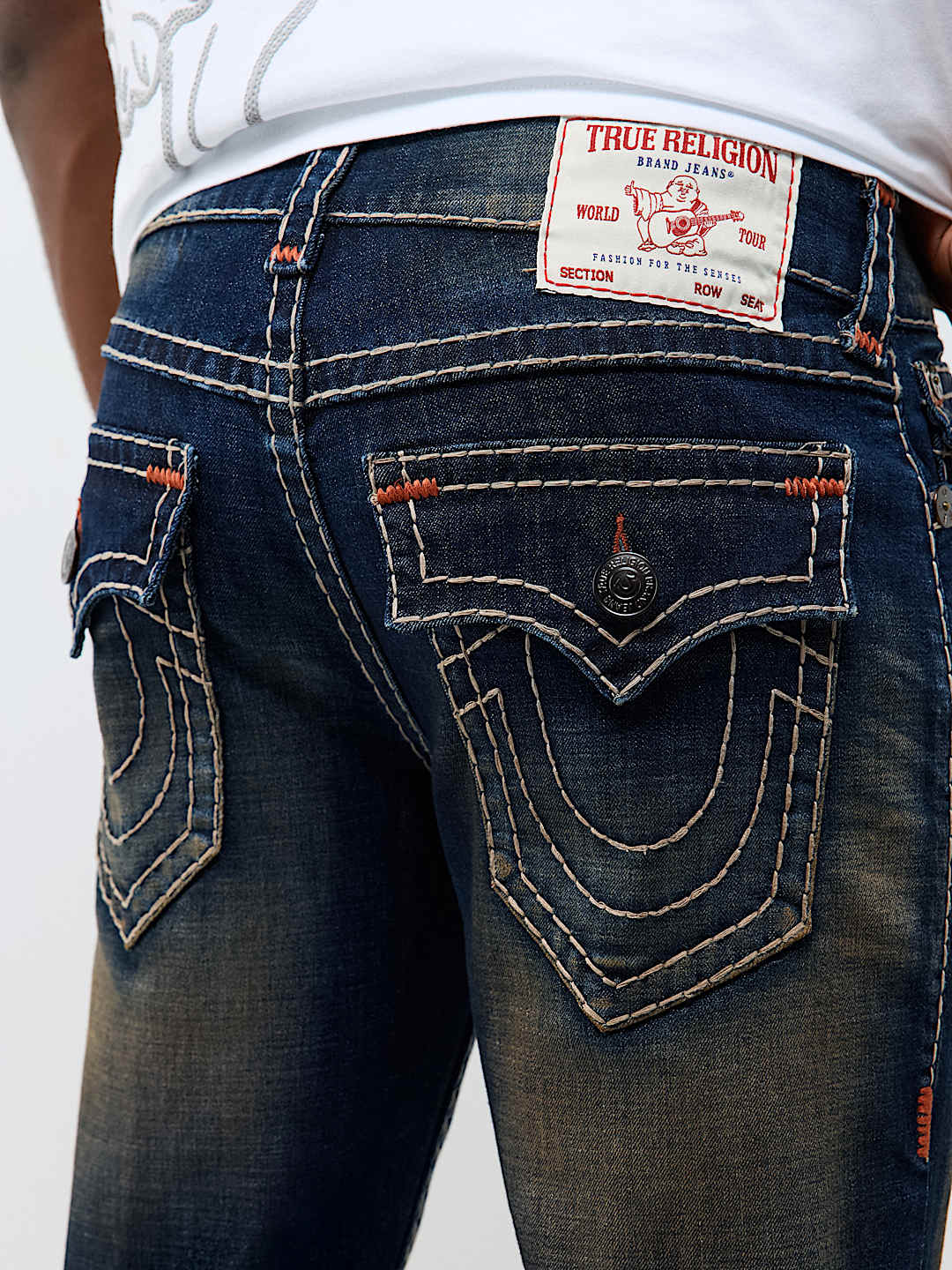 RICKY SUPER T FLAP STRAIGHT JEAN 34"