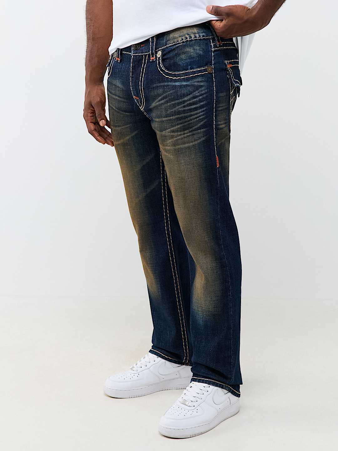 RICKY SUPER T FLAP STRAIGHT JEAN 34"