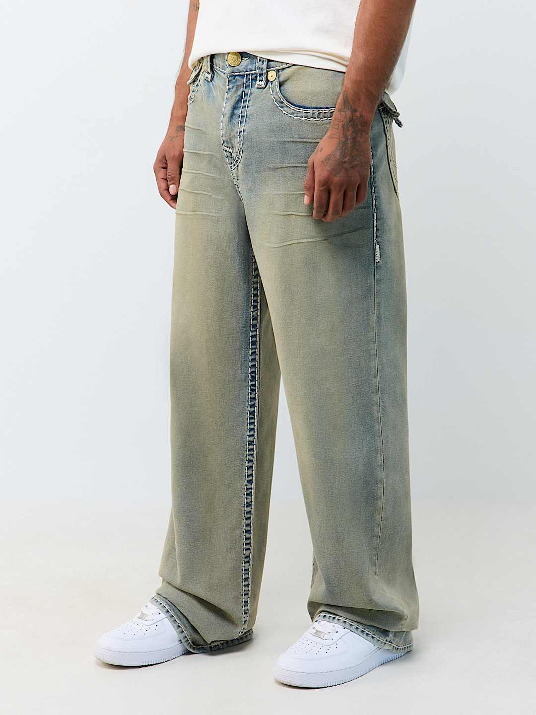 VINNY SUPER T FLAP ULTRA BAGGY JEAN 34"