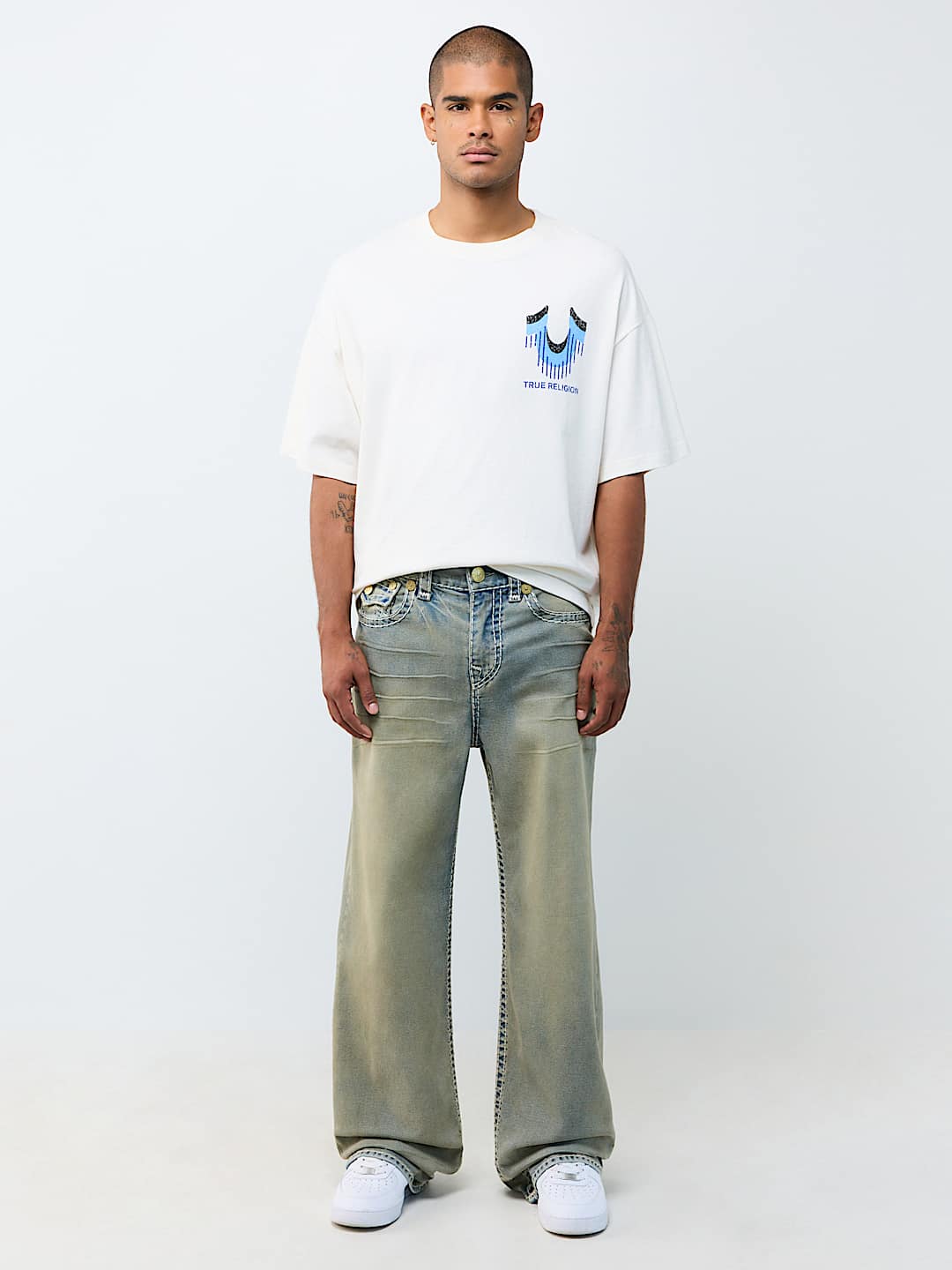 VINNY SUPER T FLAP ULTRA BAGGY JEAN 34"