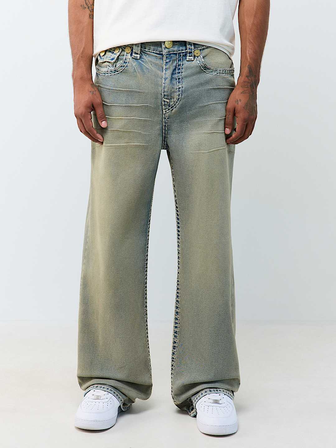 VINNY SUPER T FLAP ULTRA BAGGY JEAN 34"