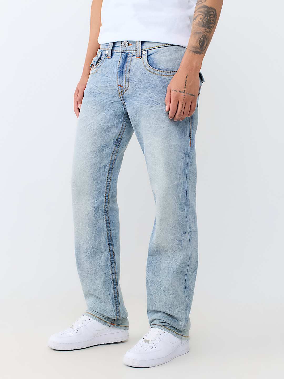 RICKY BIG T FLAP STRAIGHT JEAN 34"