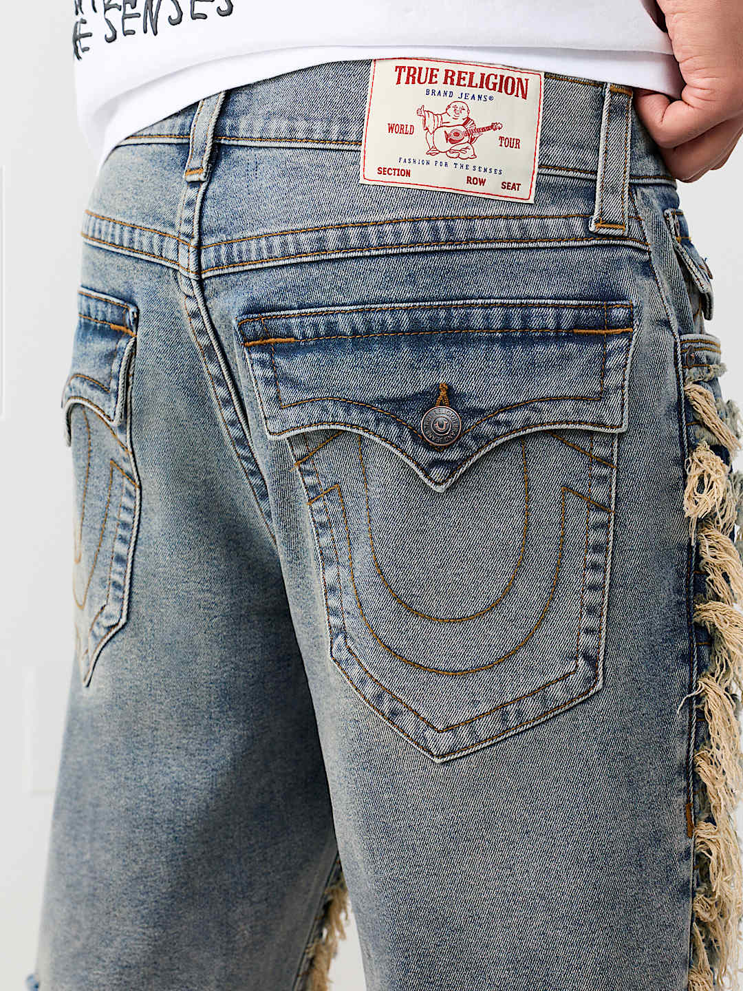 BOBBY DESTROYED FLAP SHORT