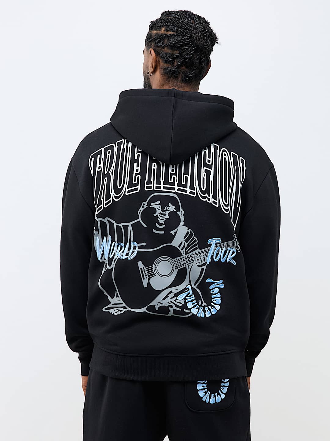 GROOVY BUDDHA ZIP HOODIE 