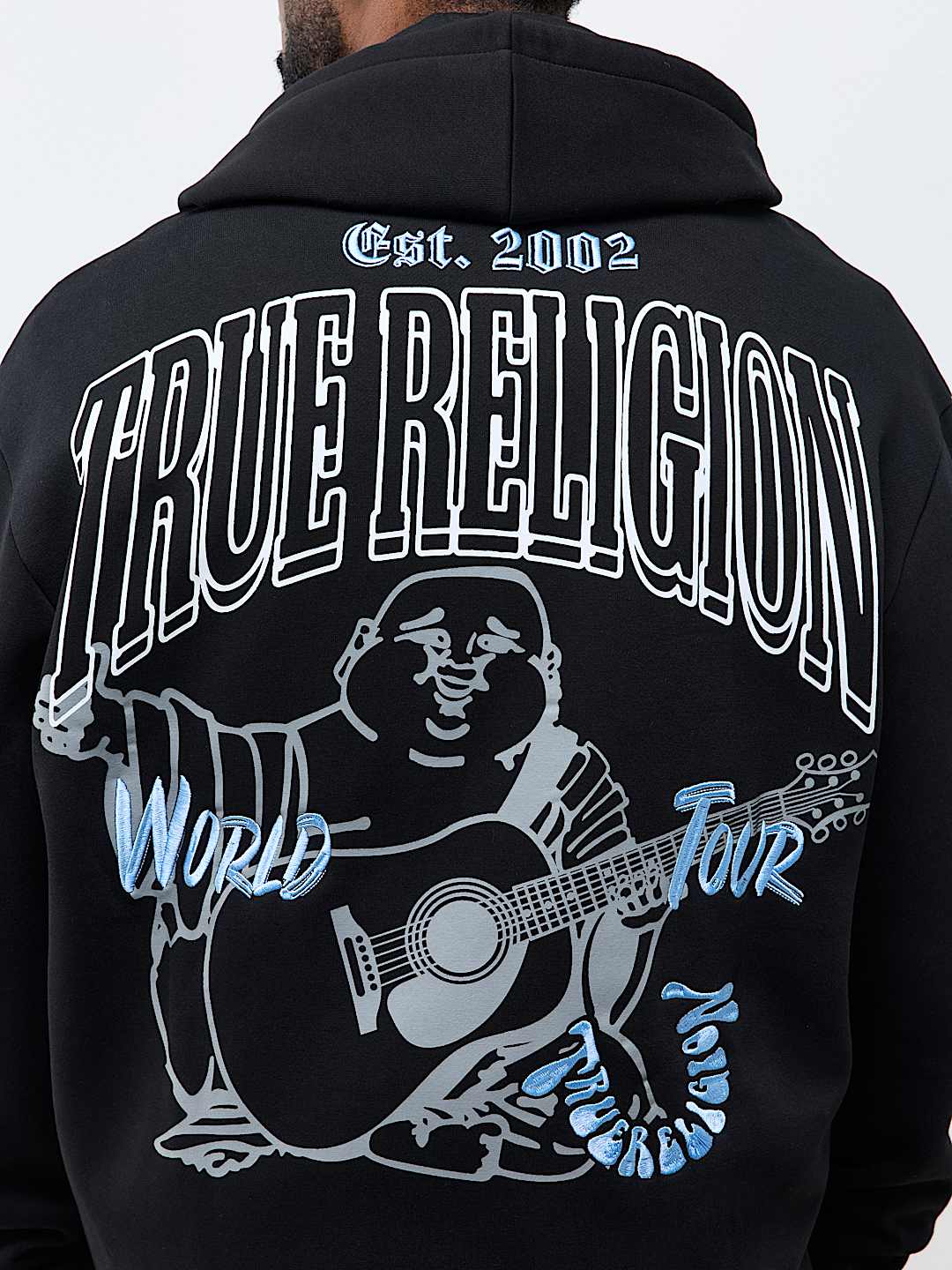 GROOVY BUDDHA ZIP HOODIE 