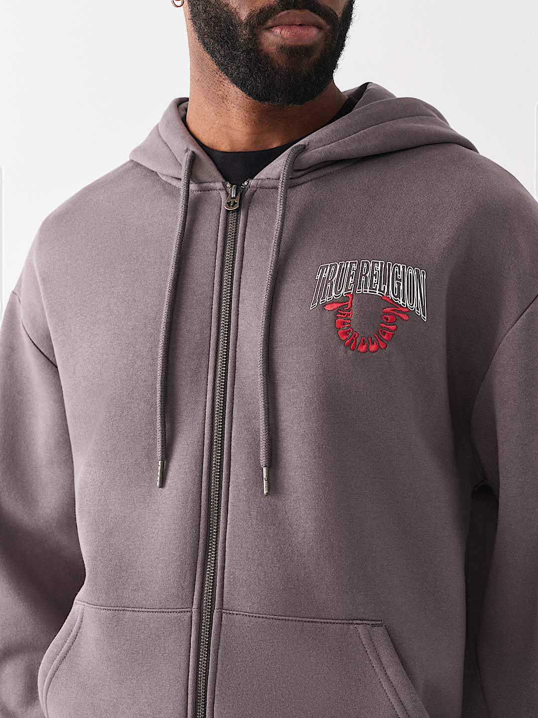 GROOVY BUDDHA ZIP HOODIE 