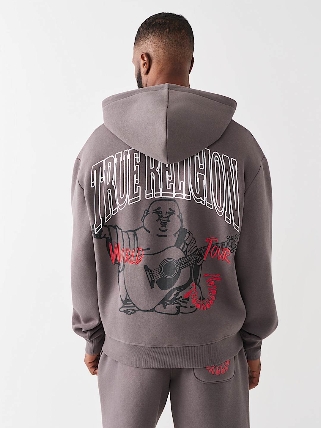GROOVY BUDDHA ZIP HOODIE 