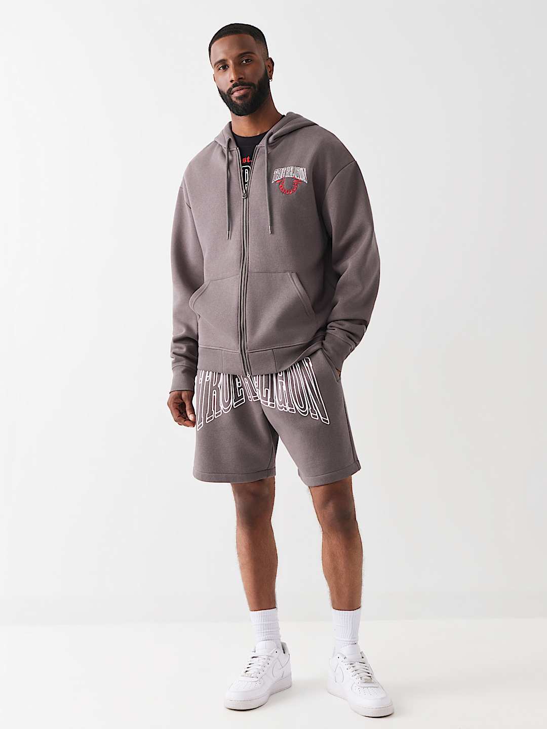 GROOVY BUDDHA ZIP HOODIE 