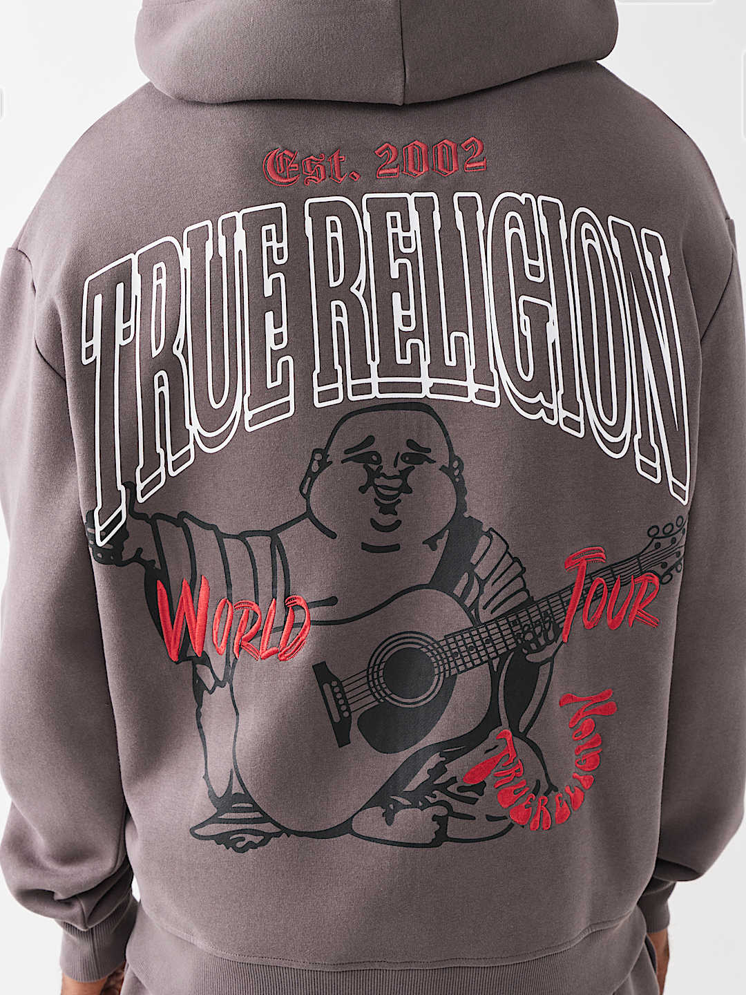 GROOVY BUDDHA ZIP HOODIE 