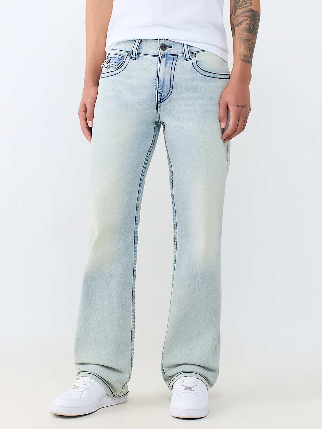BILLY BIG T FLAP BOOTCUT JEAN 34"