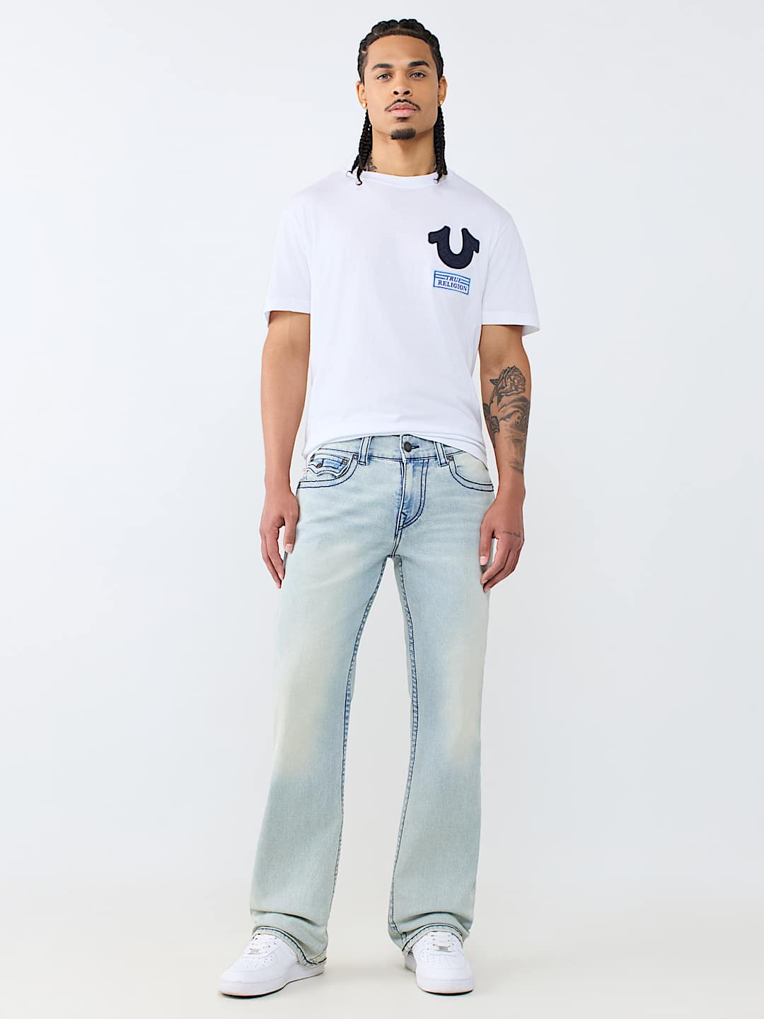 BILLY BIG T FLAP BOOTCUT JEAN 34"