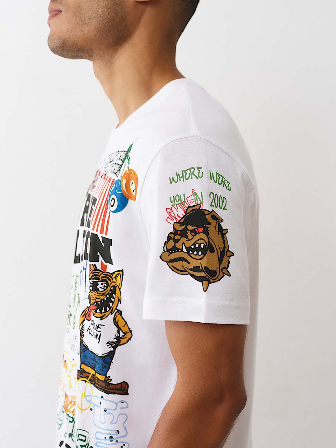 SKETCHED GRAPHIC LOGO TEE, image 4