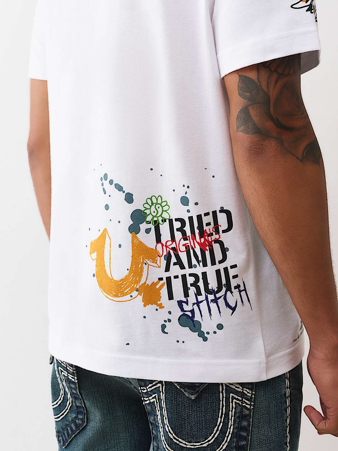 SKETCHED GRAPHIC LOGO TEE, image 7