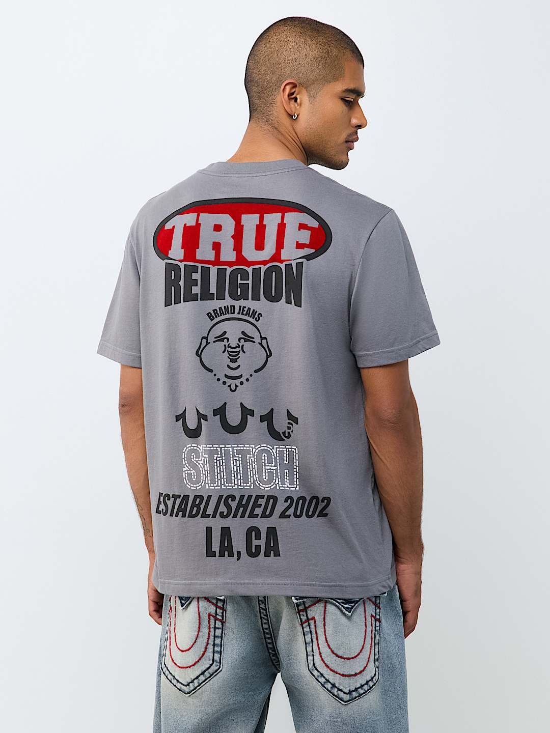 STACKED LOGO TEE