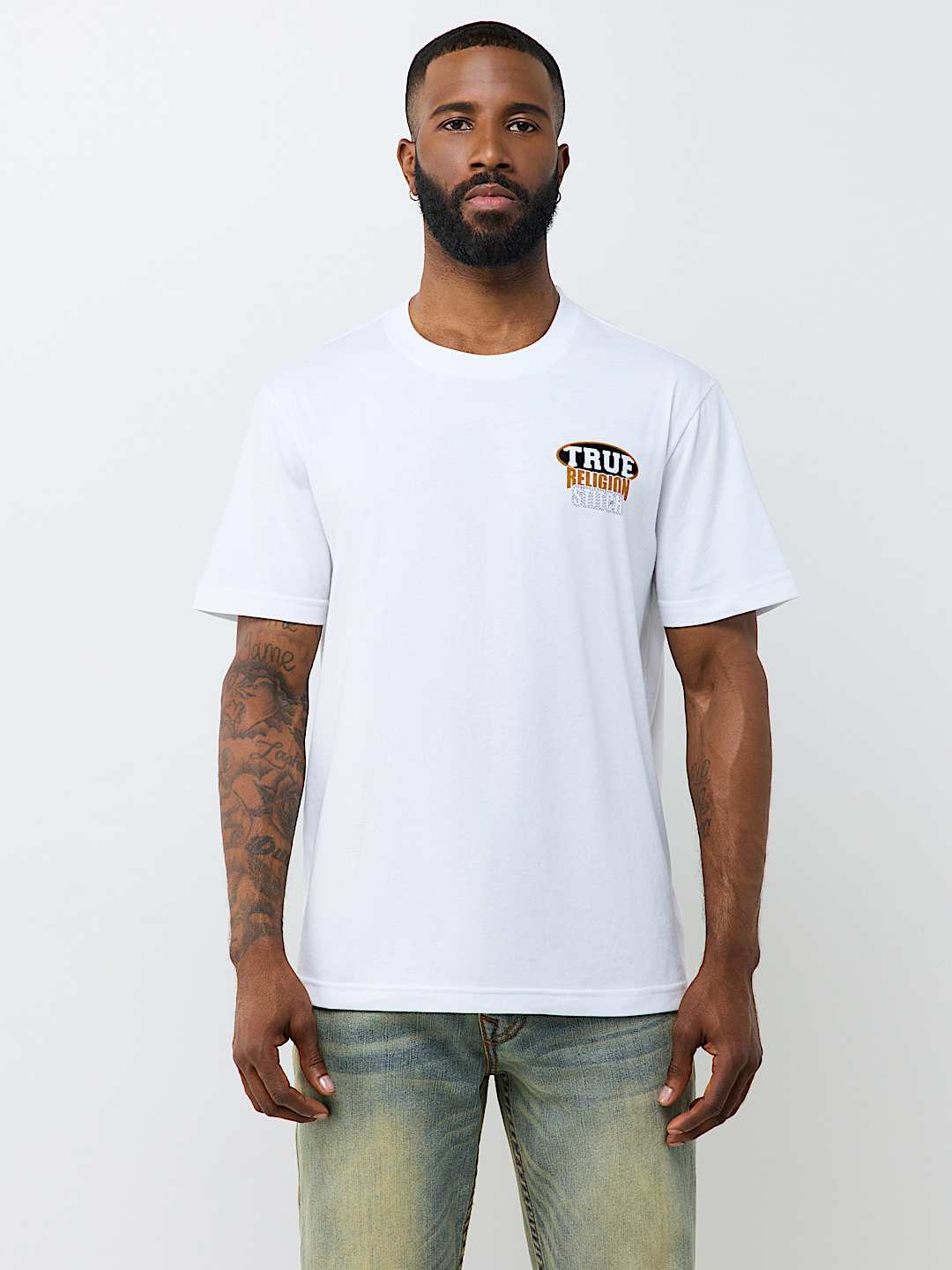 STACKED LOGO TEE