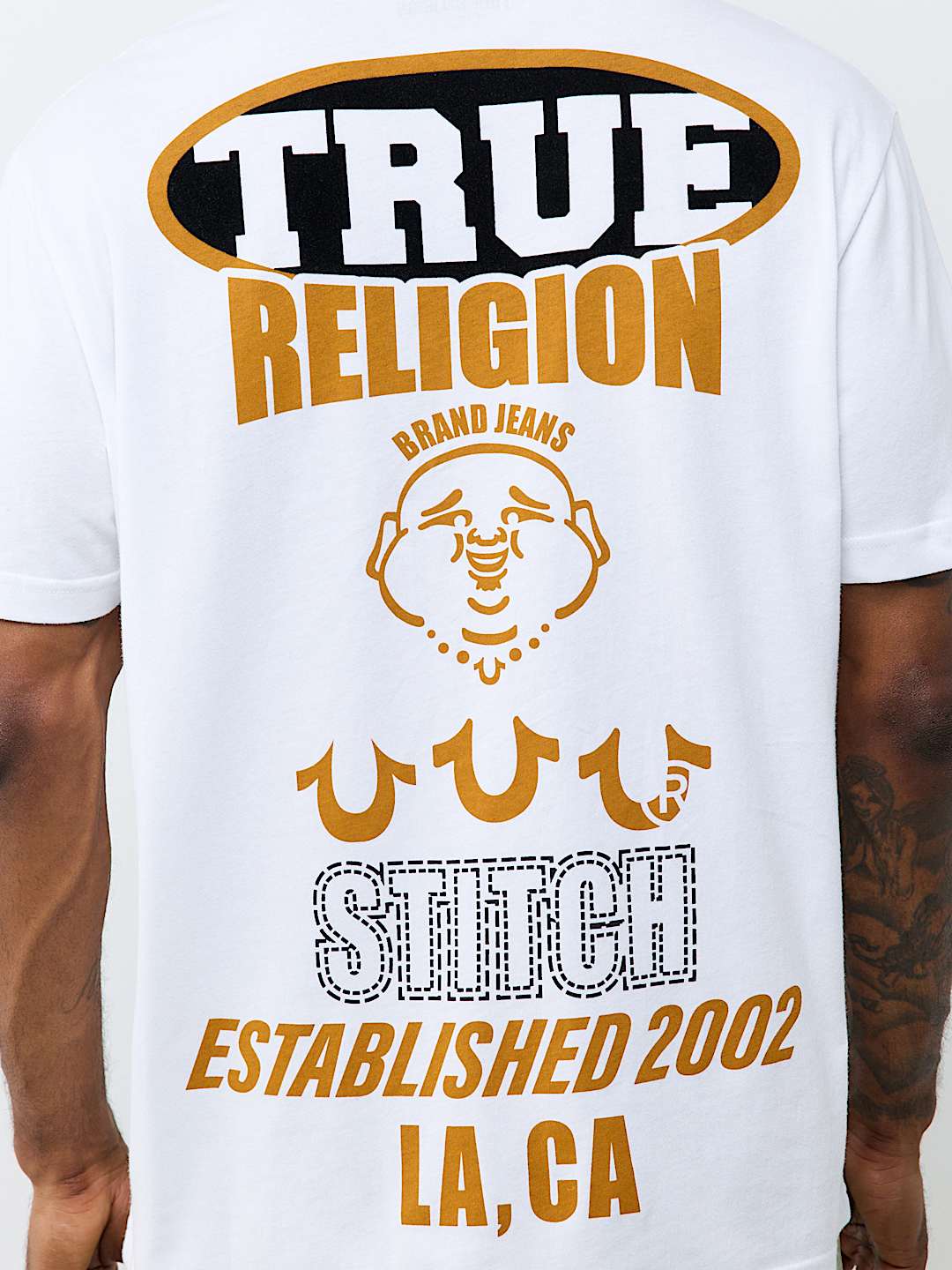 STACKED LOGO TEE