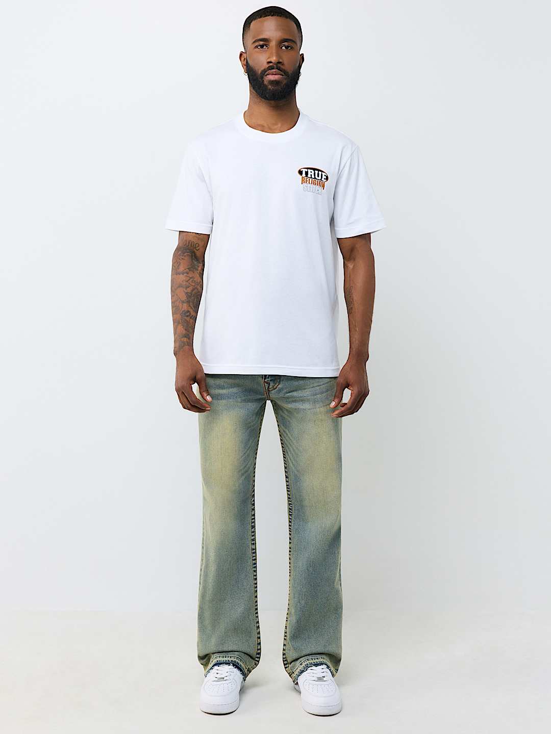 STACKED LOGO TEE
