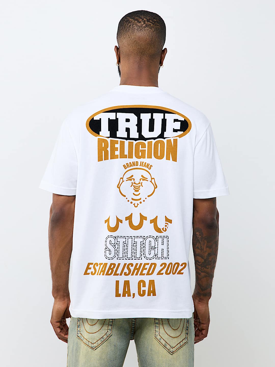 STACKED LOGO TEE