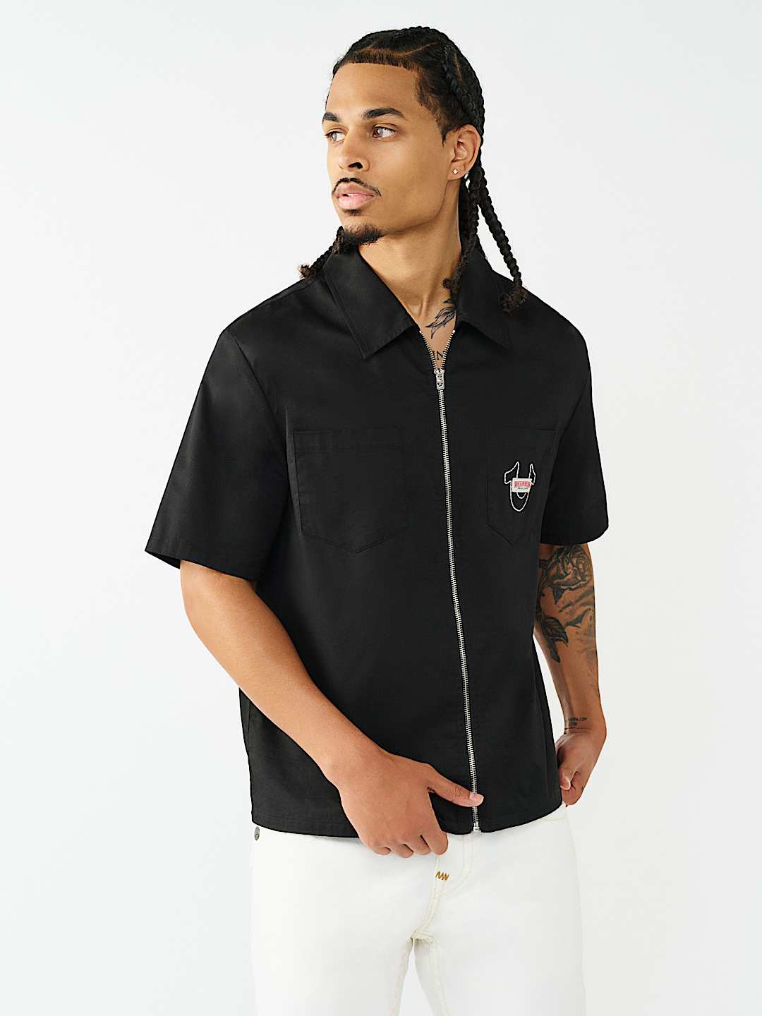 FULL-ZIP BUDDHA SHIRT, image 2