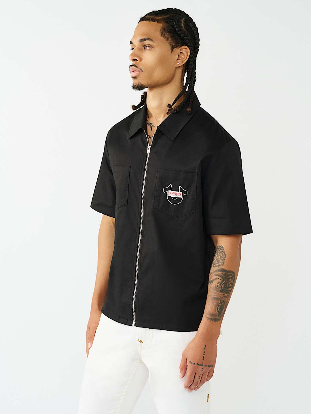 FULL-ZIP BUDDHA SHIRT, image 3