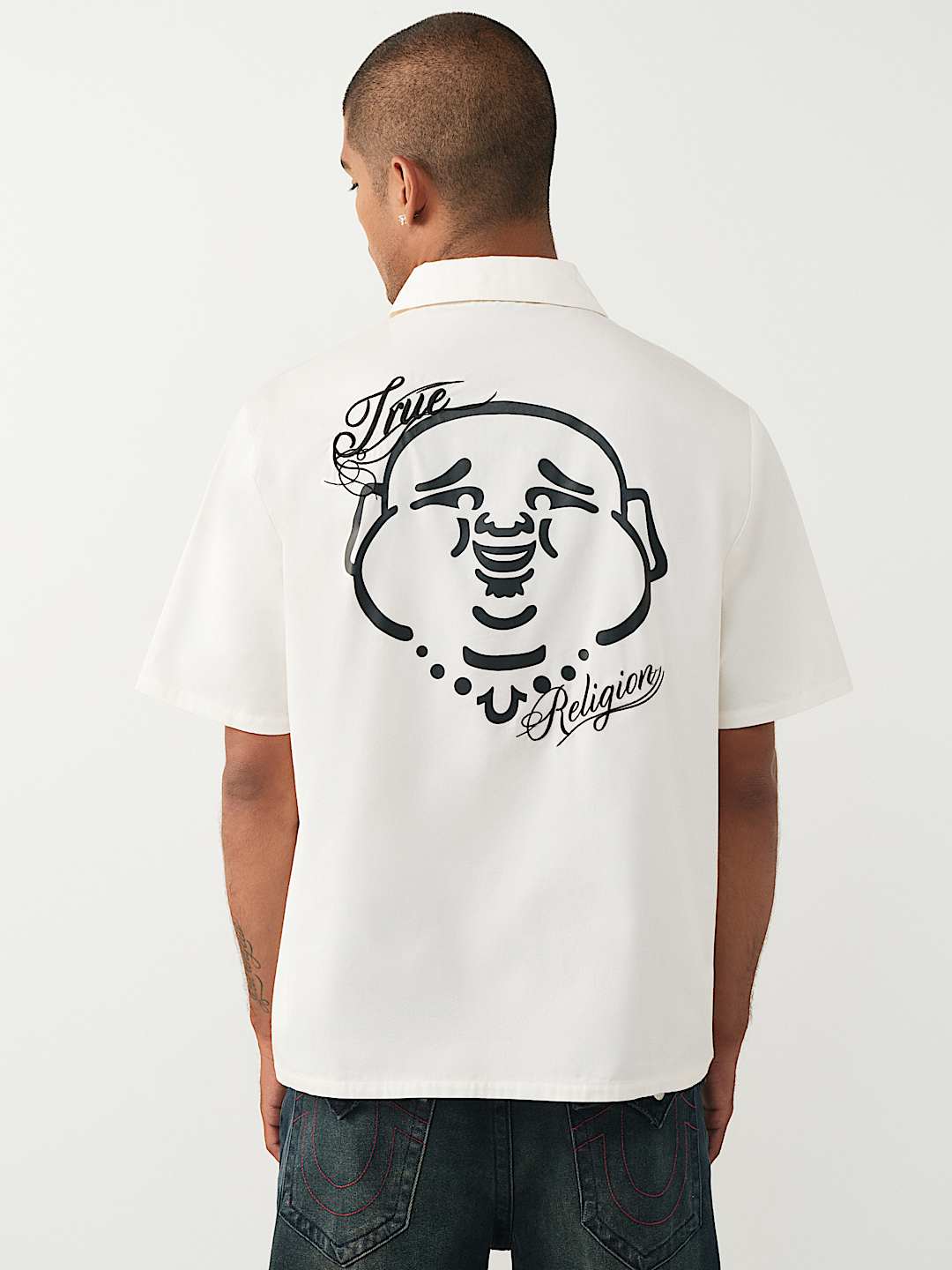 CAMISA DE BUDA CON CIERRE COMPLETO, image 5