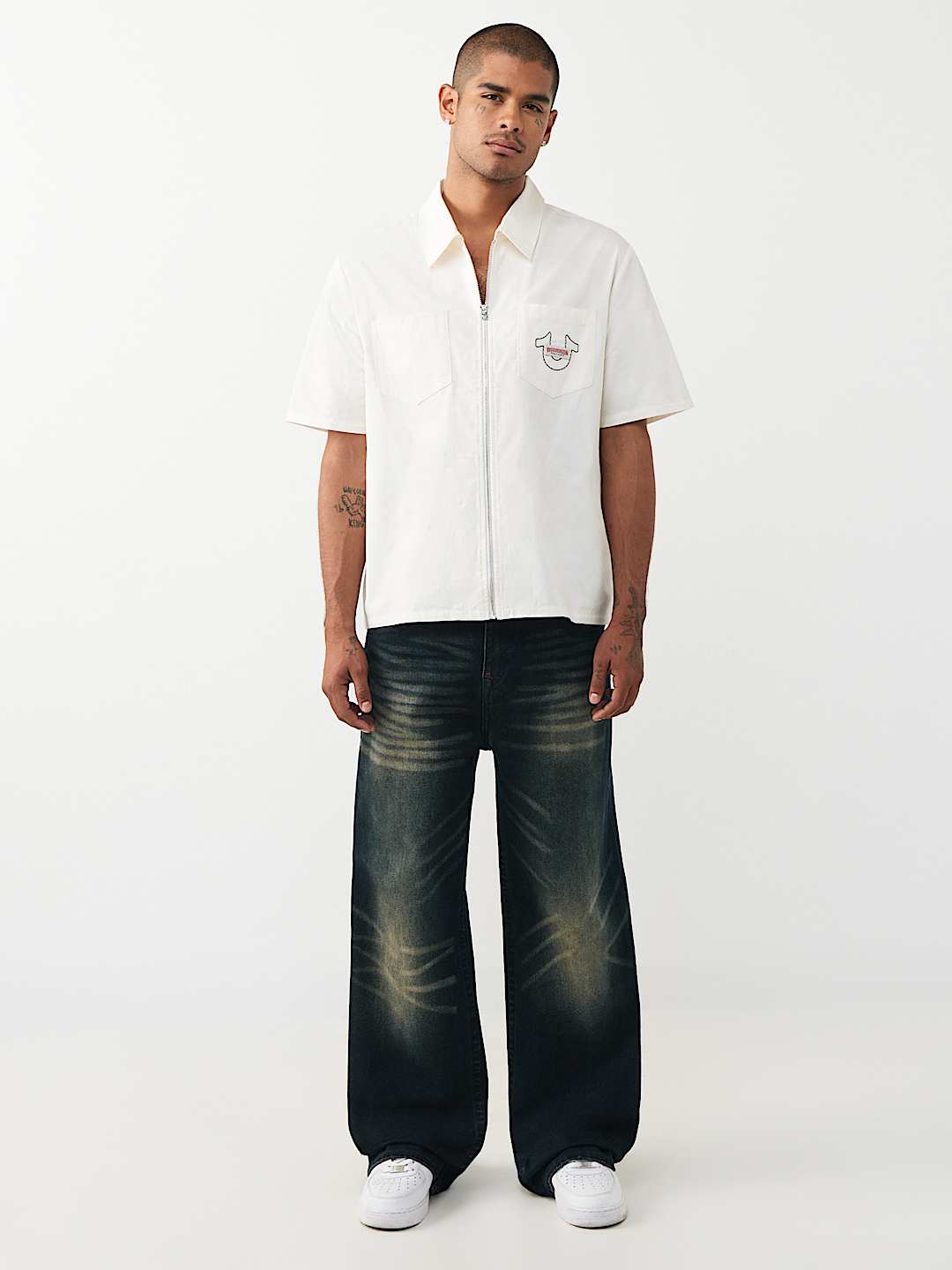 CAMISA DE BUDA CON CIERRE COMPLETO, image 6