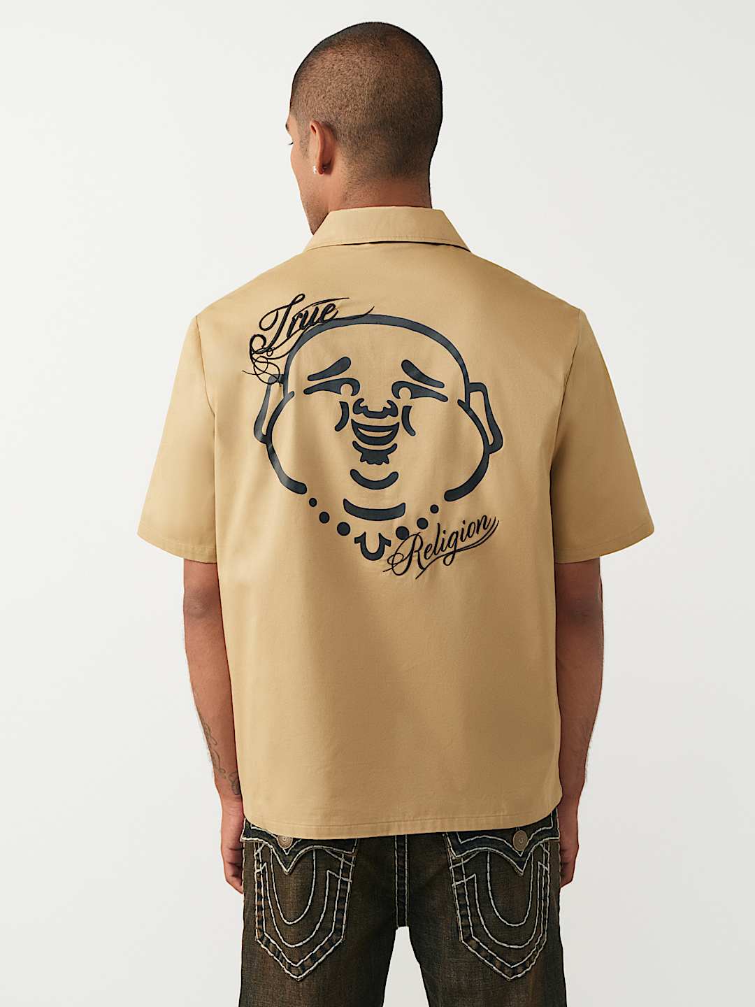 CAMISA DE BUDA CON CIERRE COMPLETO, image 5