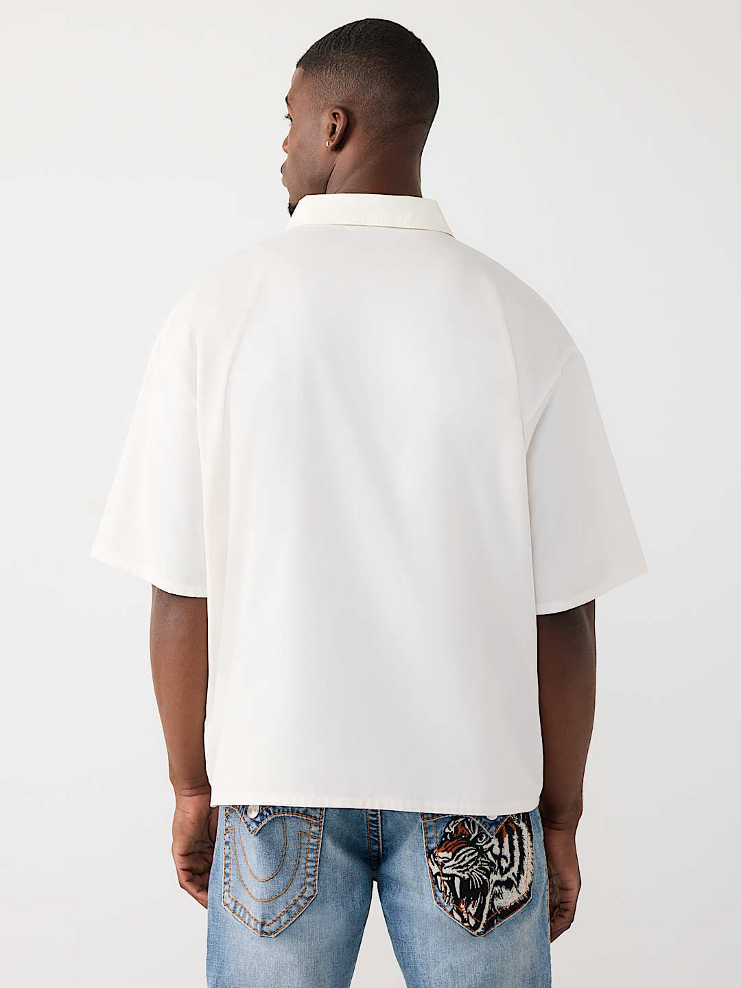 CAMISA DE TIGRE CON MEDIO CIERRE, image 6