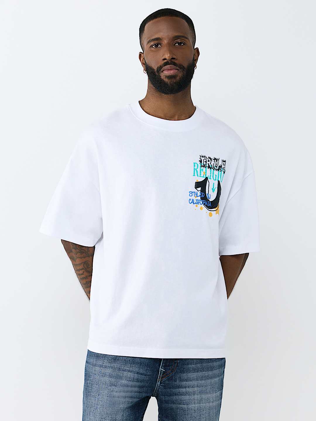 CONCERT BUDDHA HEAVYWEIGHT OVERSIZED TEE, image 2