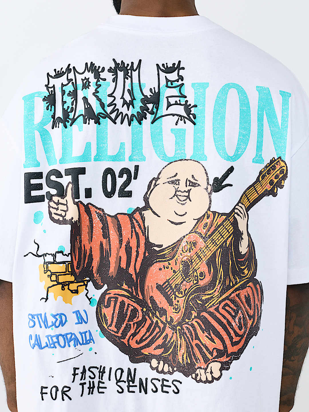 CONCERT BUDDHA HEAVYWEIGHT OVERSIZED TEE, image 1