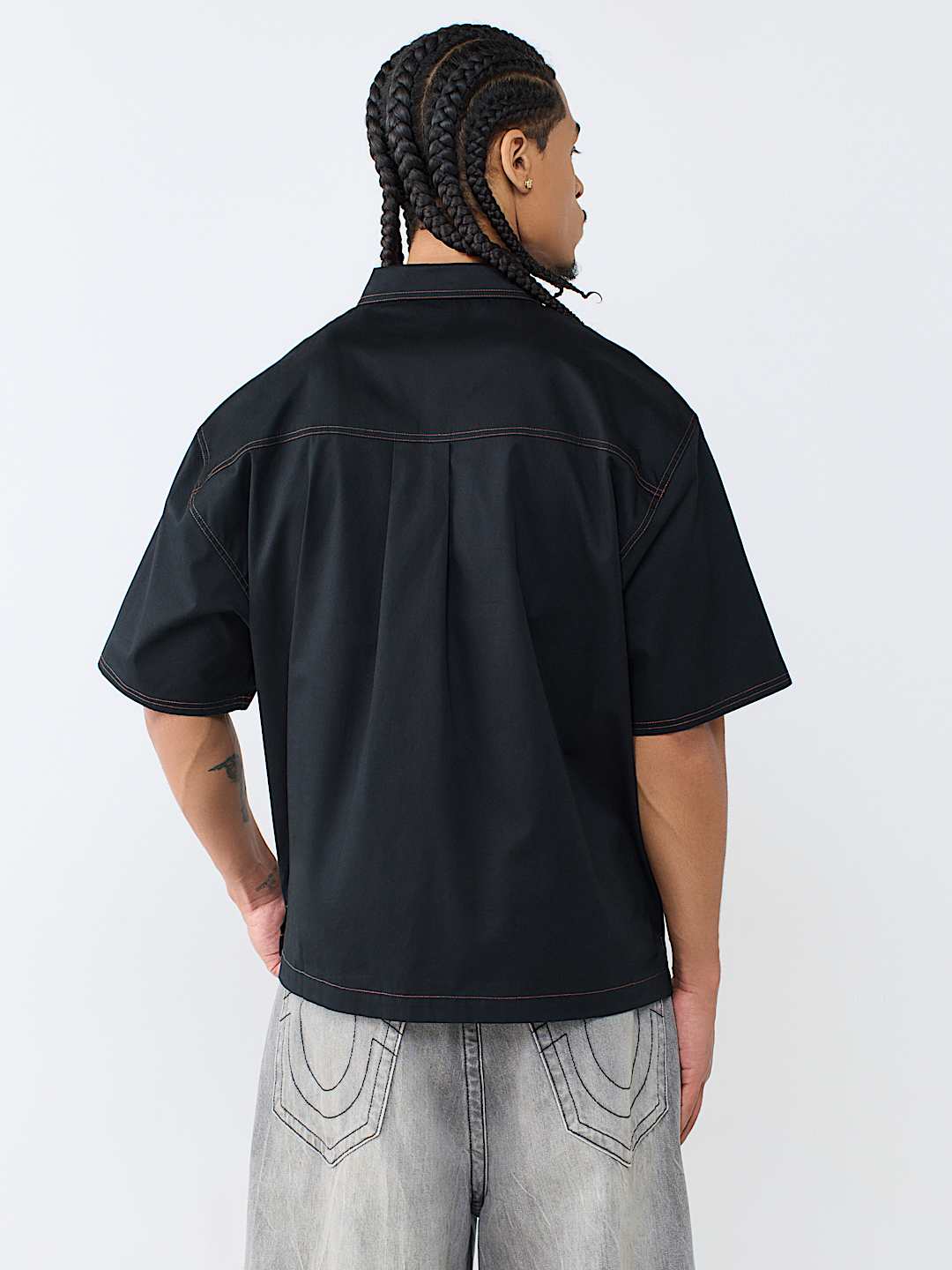 LOGO PATCHWORK SHIRT