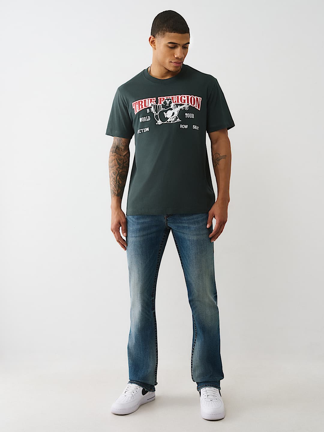 RICKY BIG T EMBROIDERED POCKET STRAIGHT JEAN, image 7