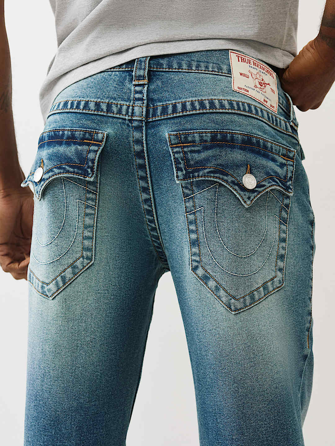 RICKY STACKED STRAIGHT JEAN, image 2