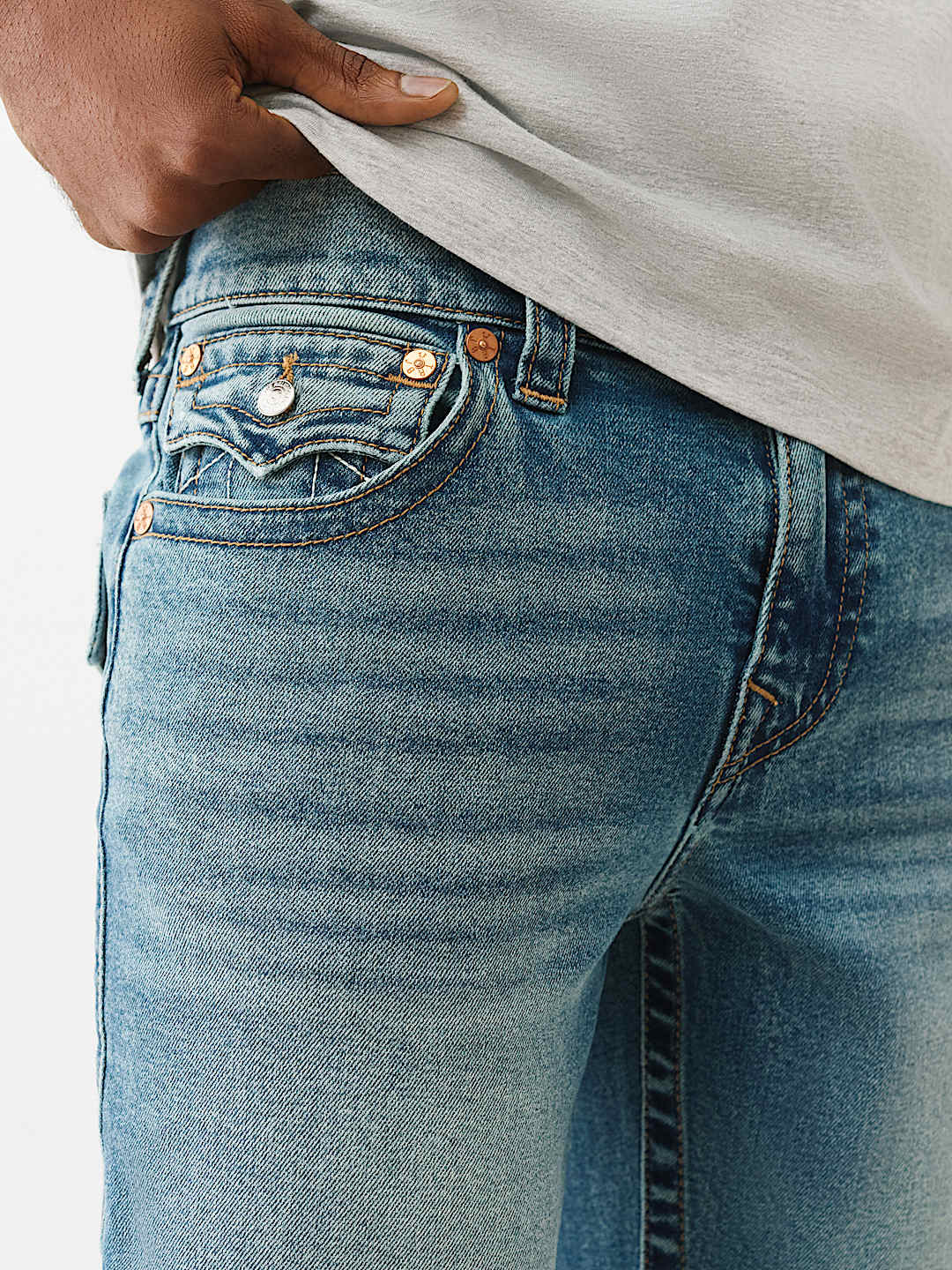 RICKY STACKED STRAIGHT JEAN, image 4