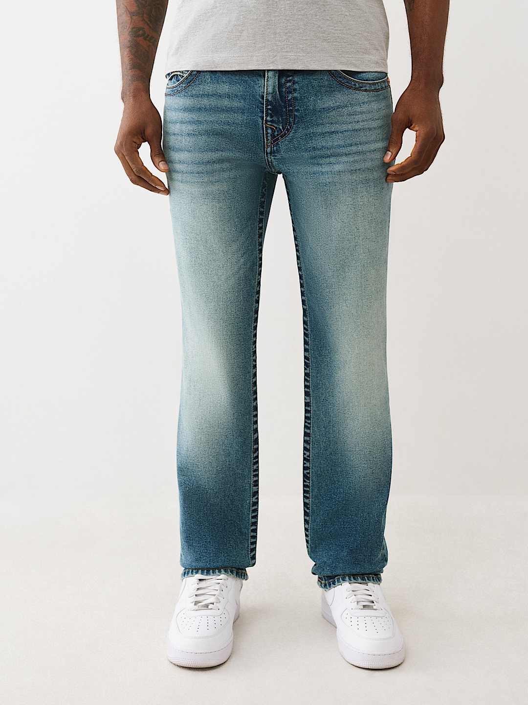 RICKY STACKED STRAIGHT JEAN, image 1