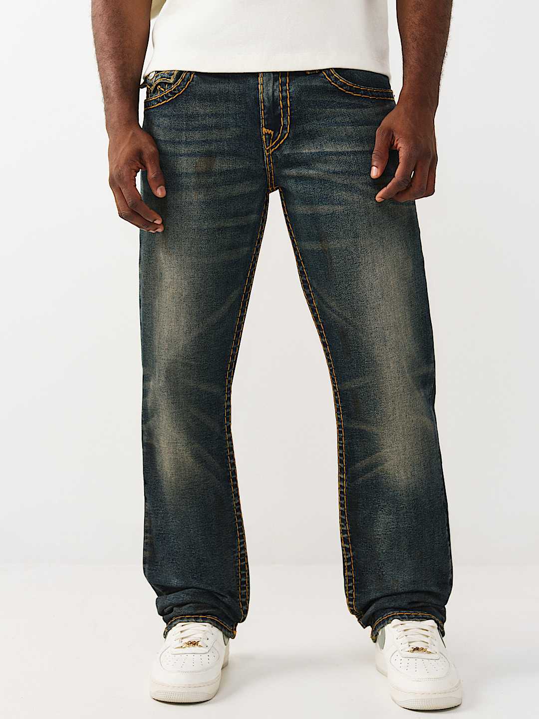 RICKY SUPER T FLAP STRAIGHT JEAN 34", image 2