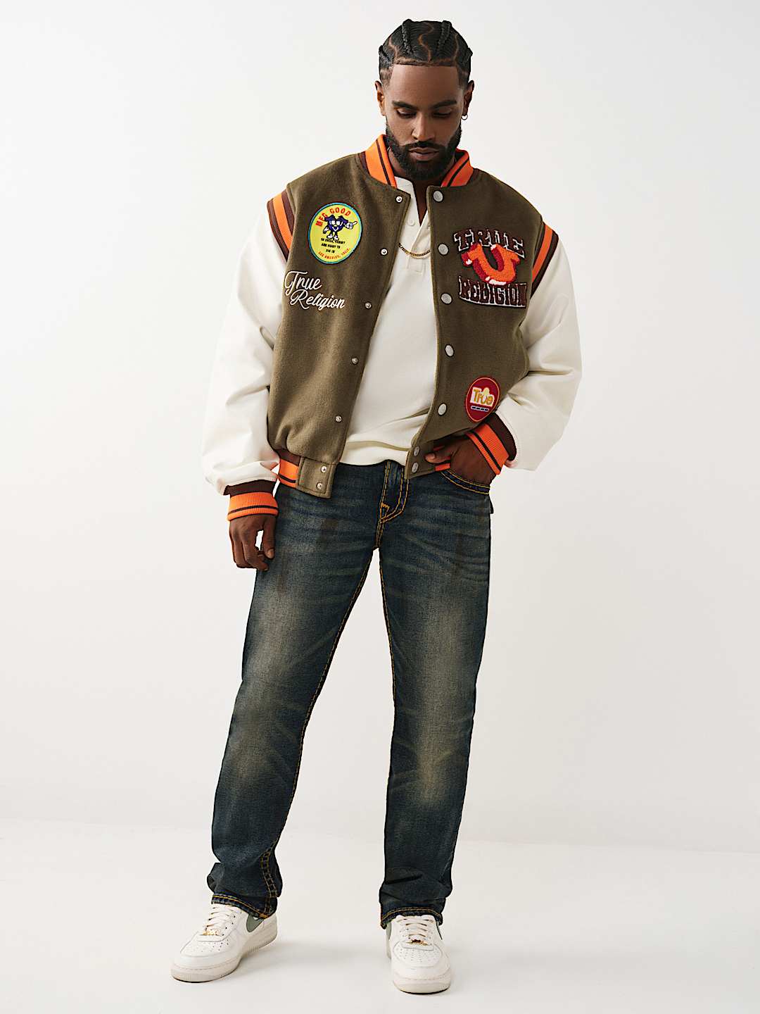 RICKY SUPER T FLAP STRAIGHT JEAN 34"