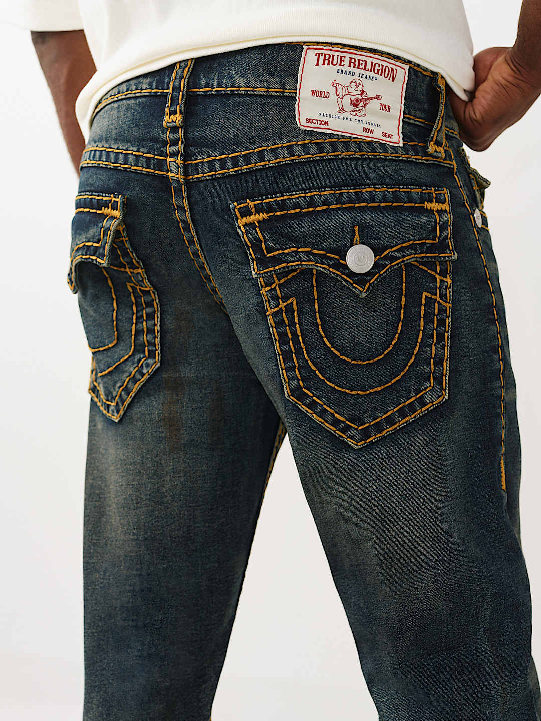 RICKY SUPER T FLAP STRAIGHT JEAN 34", image 1