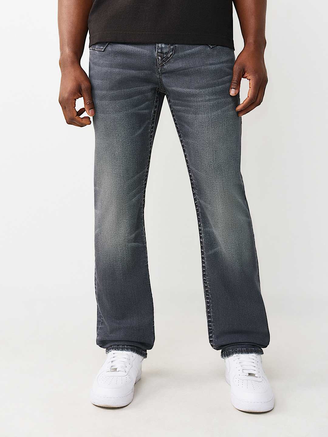 RICKY SUPER T JIMMY FLAP STRAIGHT JEAN 34", image 2