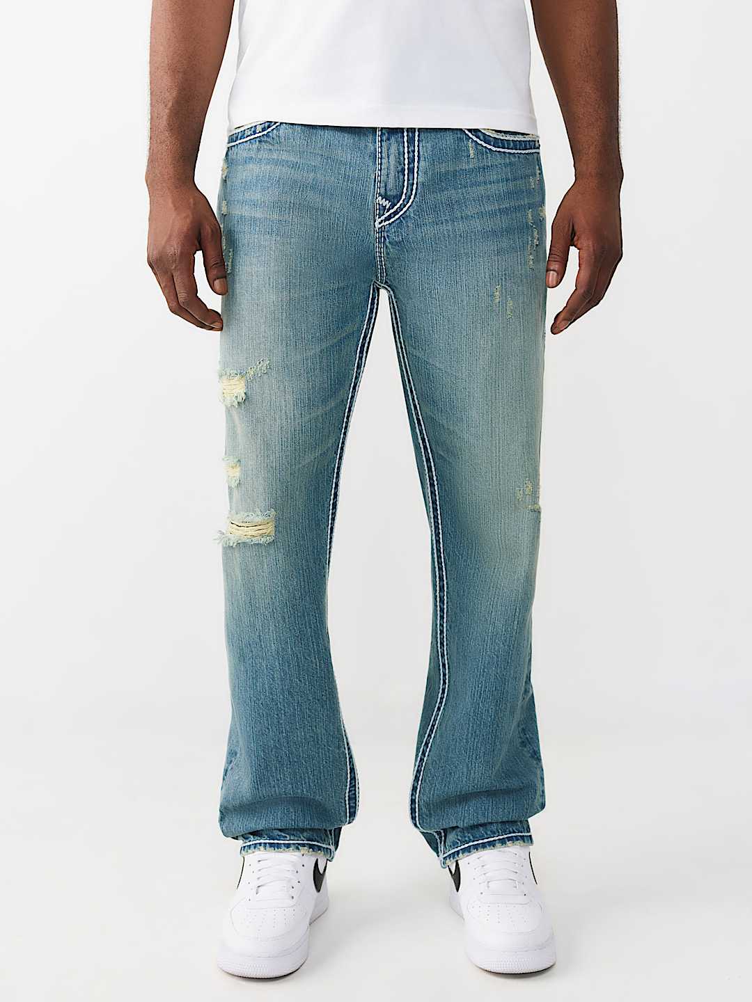 BOBBY ROPE STITCH FLAP BAGGY JEAN 32", image 1