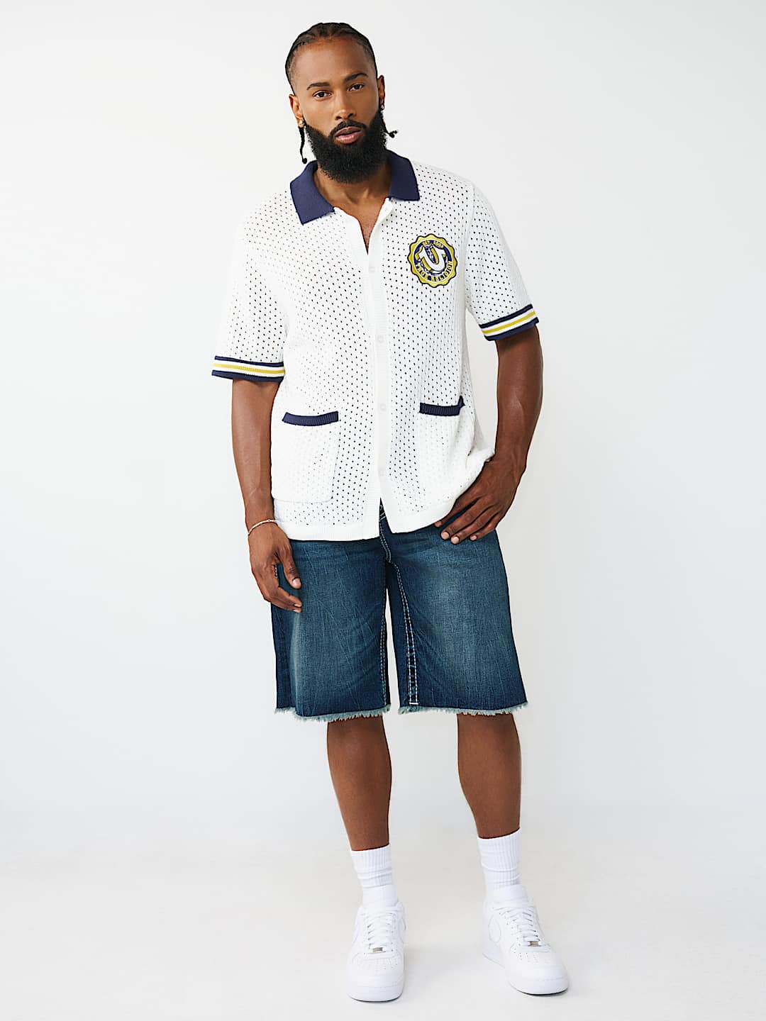 CAMISA TEJIDA CON ESCUDO DE HERRADURA, image 6