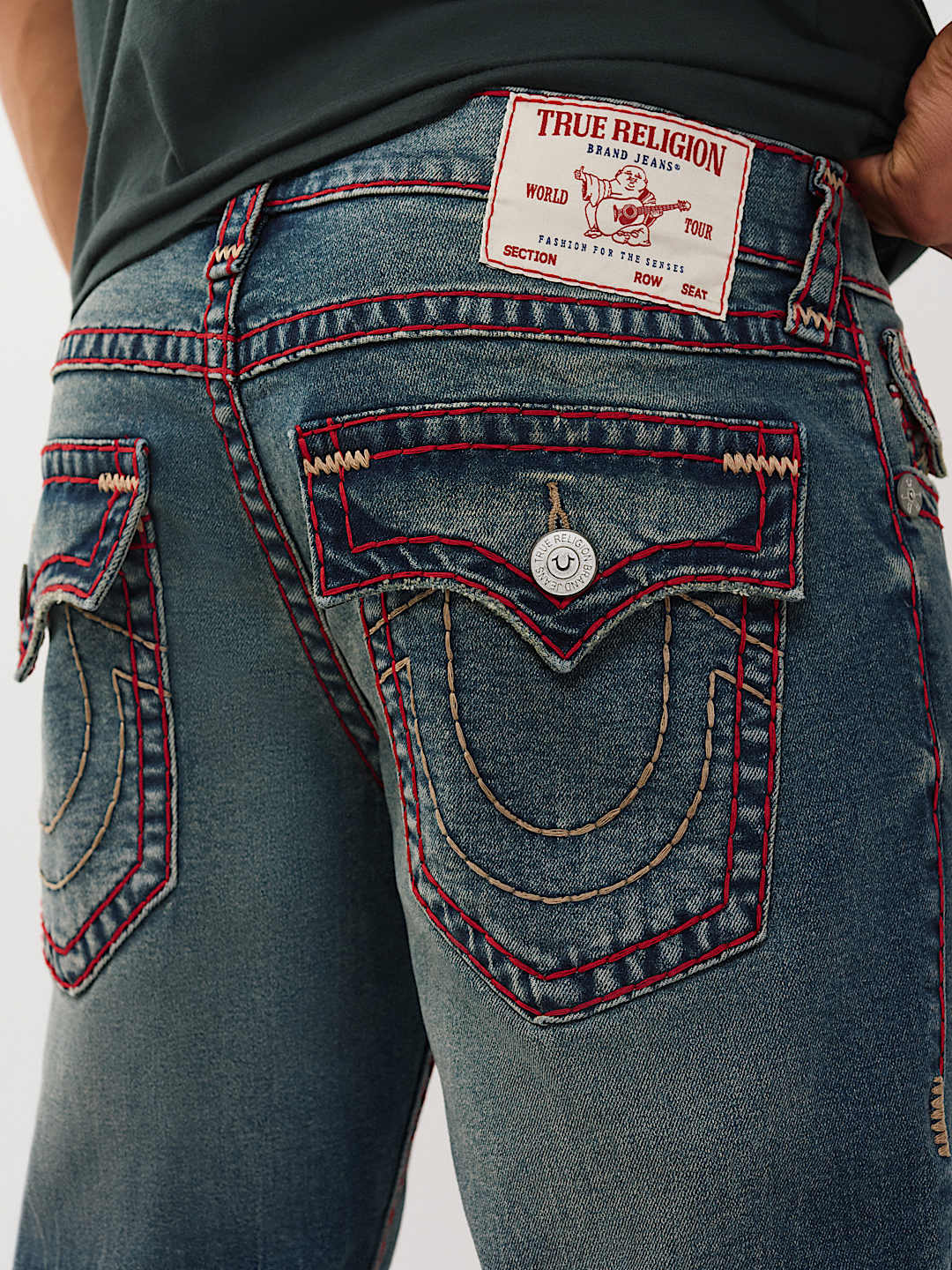 TRUE RELIGION BILLY SUPER T デニム 34 BILLY SUPER T BOOTCUT JEAN 34