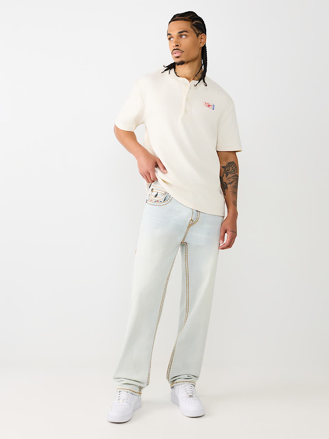 BOBBY SUPER T FLAP BAGGY JEAN 32" 